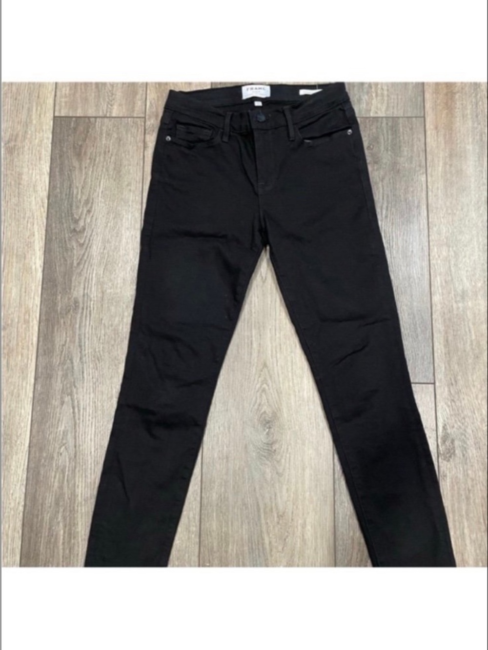FRAME Black Women's Denim London Los Angeles Skinny Jeans Slim Fit Size 26